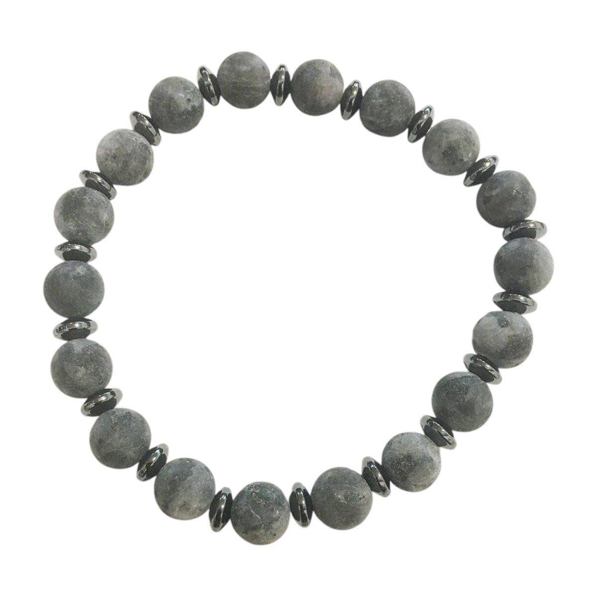 Bracciale di pietre con elastico