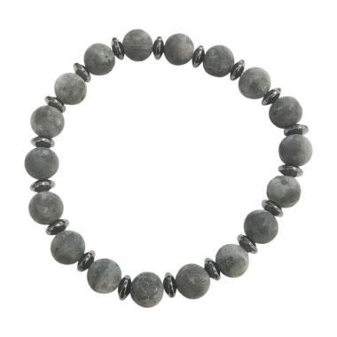 Bracciale di pietre con elastico