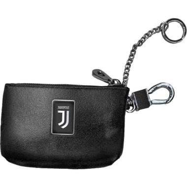 Portachiavi in pelle con zip Juventus