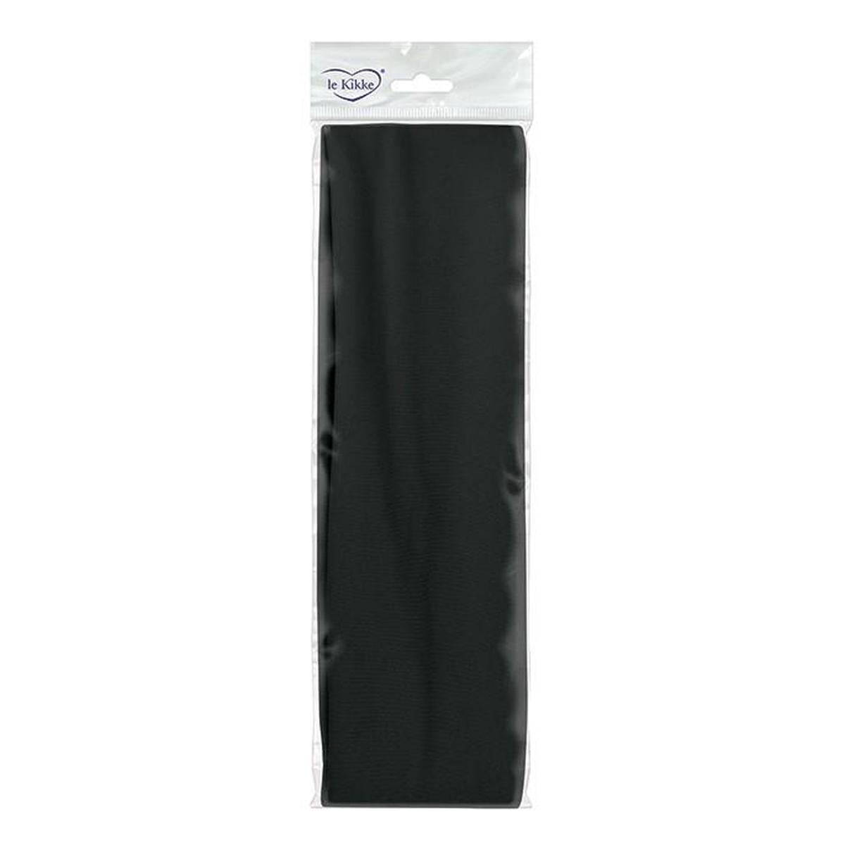 Fascia capelli stretta nera Le Kikke