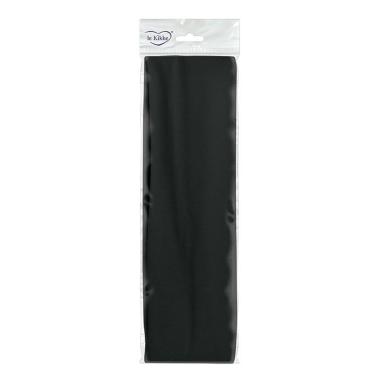 Fascia capelli stretta nera Le Kikke