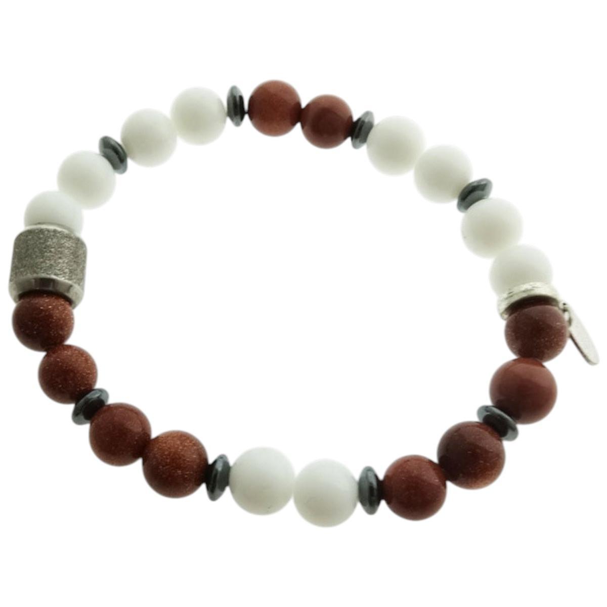 Bracciale uomo goldstone Ylenoir