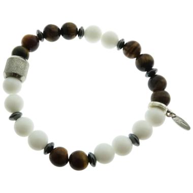 Bracciale uomo tiger eye Ylenoir