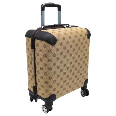 Trolley rigido in tessuto e nylon Gai Mattiolo
