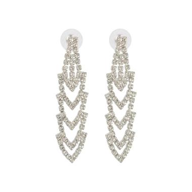Orecchini donna pendenti con strass Romeo Gigli