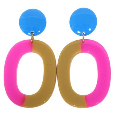 Orecchini pendenti donna multicolor Romeo Gigli
