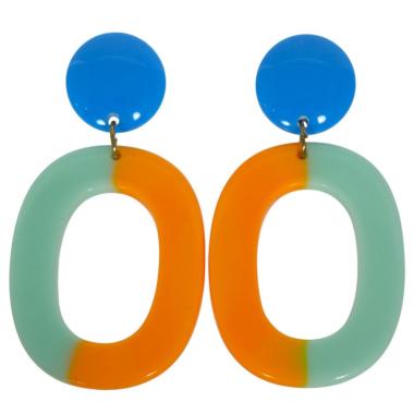 Orecchini pendenti donna multicolor Romeo Gigli