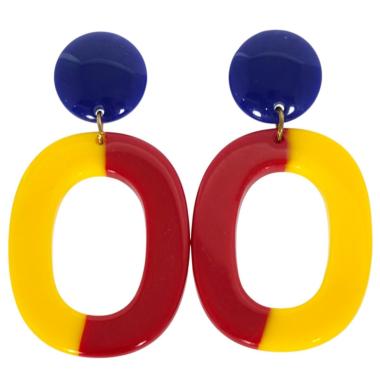 Orecchini pendenti donna multicolor Romeo Gigli