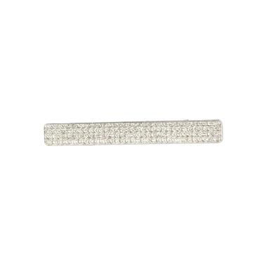 Fermaglio per capelli strass argento Romeo Gigli