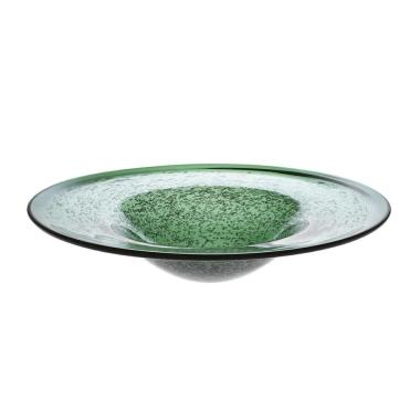 Centrotavola piccolo Ikigai verde 1294 36,5x6 cm