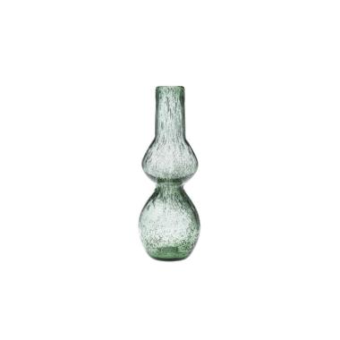 Vaso doppia pancia Ikagai verde 1291 d18xh29