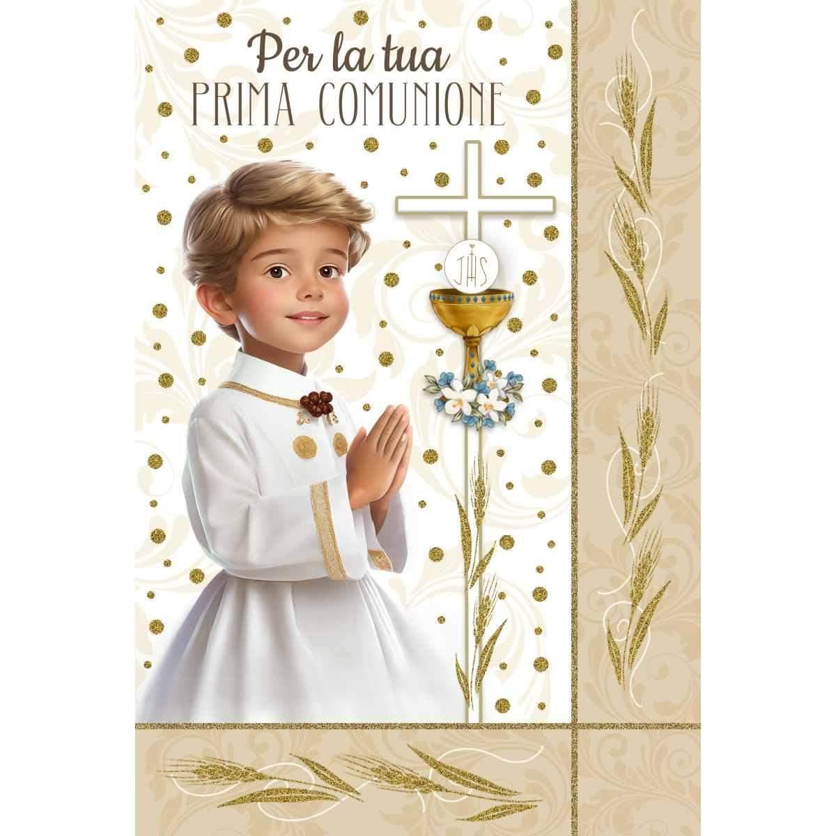 Biglietto auguri per la tua prima comunione