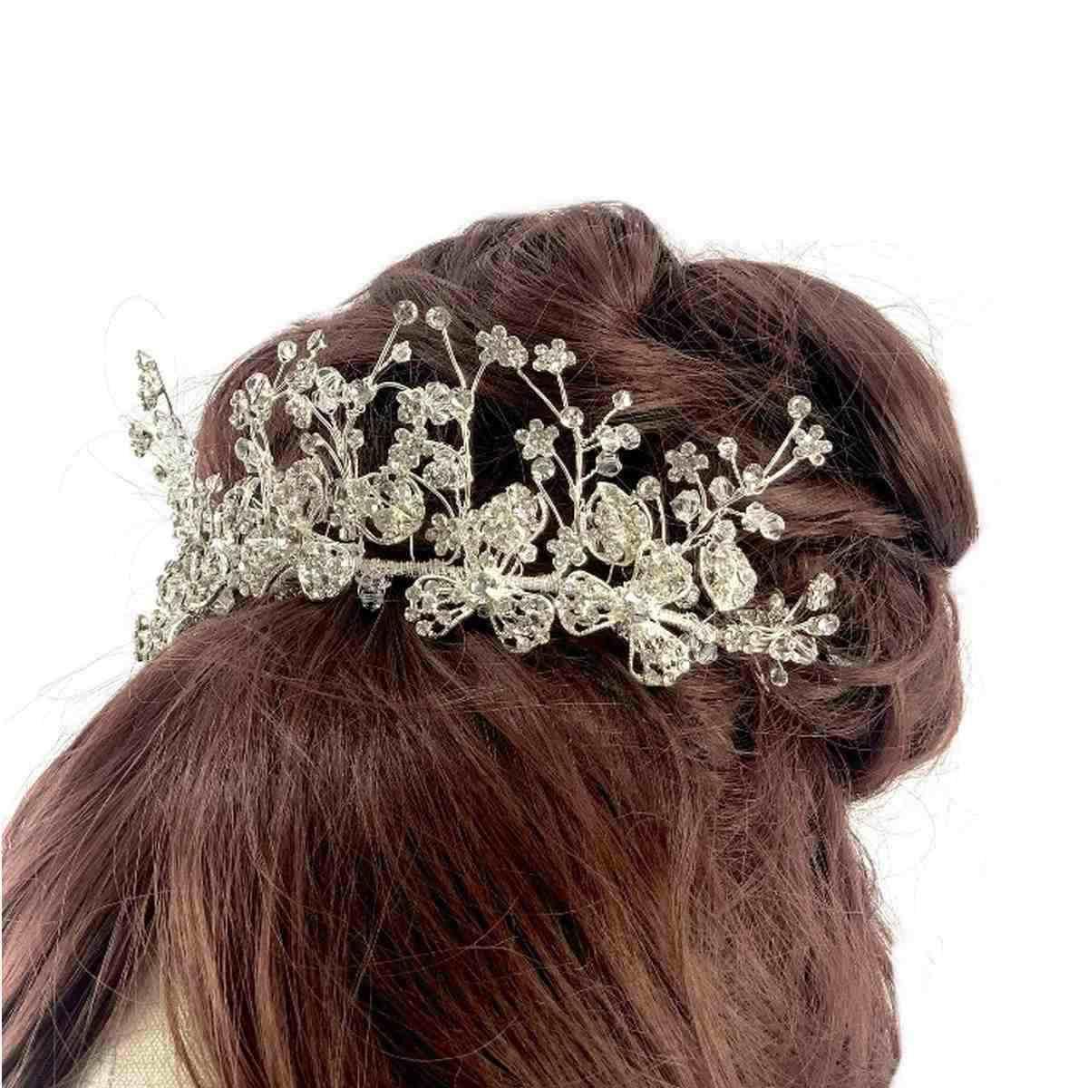 Fermagli acconciatura sposa C63