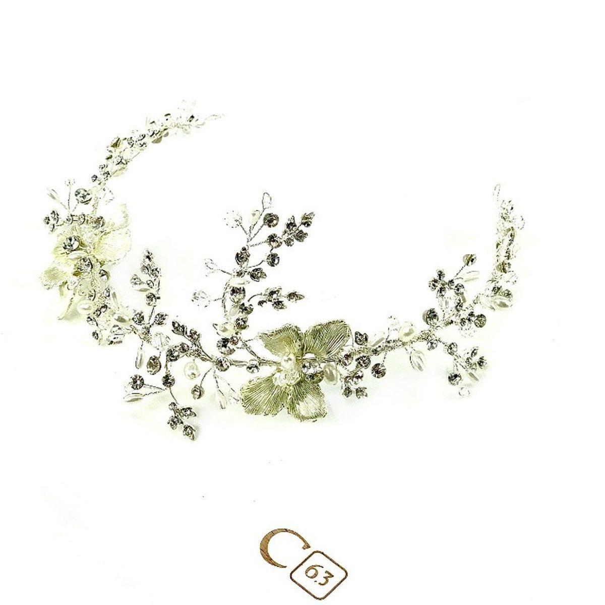 Fermagli acconciatura sposa C63