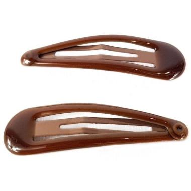 Fermaglio clic clac per capelli 5 cm tartarugato