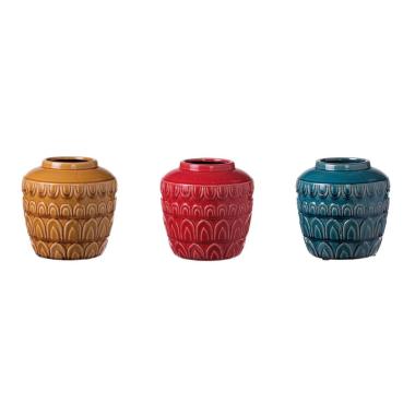 Vaso in ceramica d.19xh.20 cm
