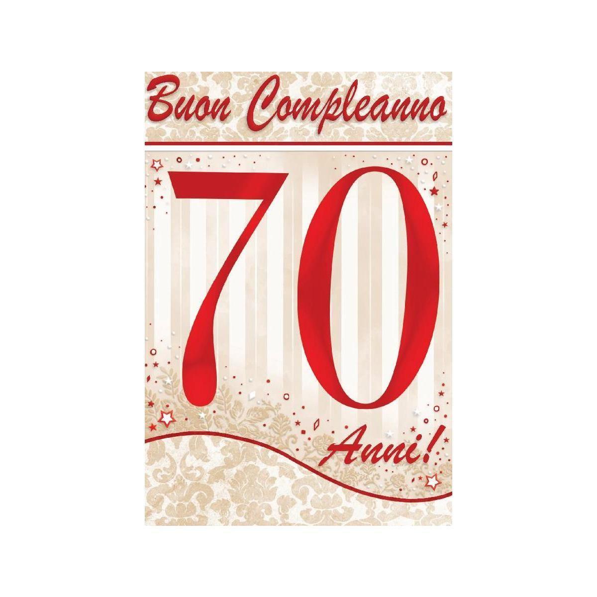 Biglietto auguri compleanno numeri assortiti