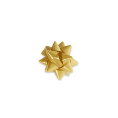 Coccarda adesiva liscio oro 6,5 mm confezione da 400 pezzi