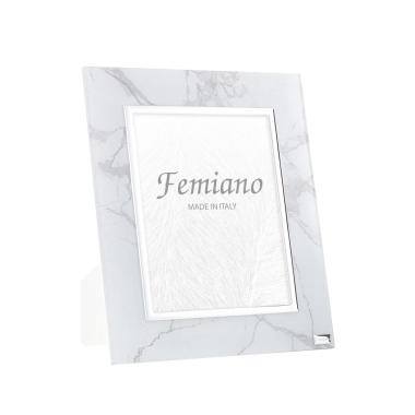 Cornice portafoto bianco carrara 13x18 cm