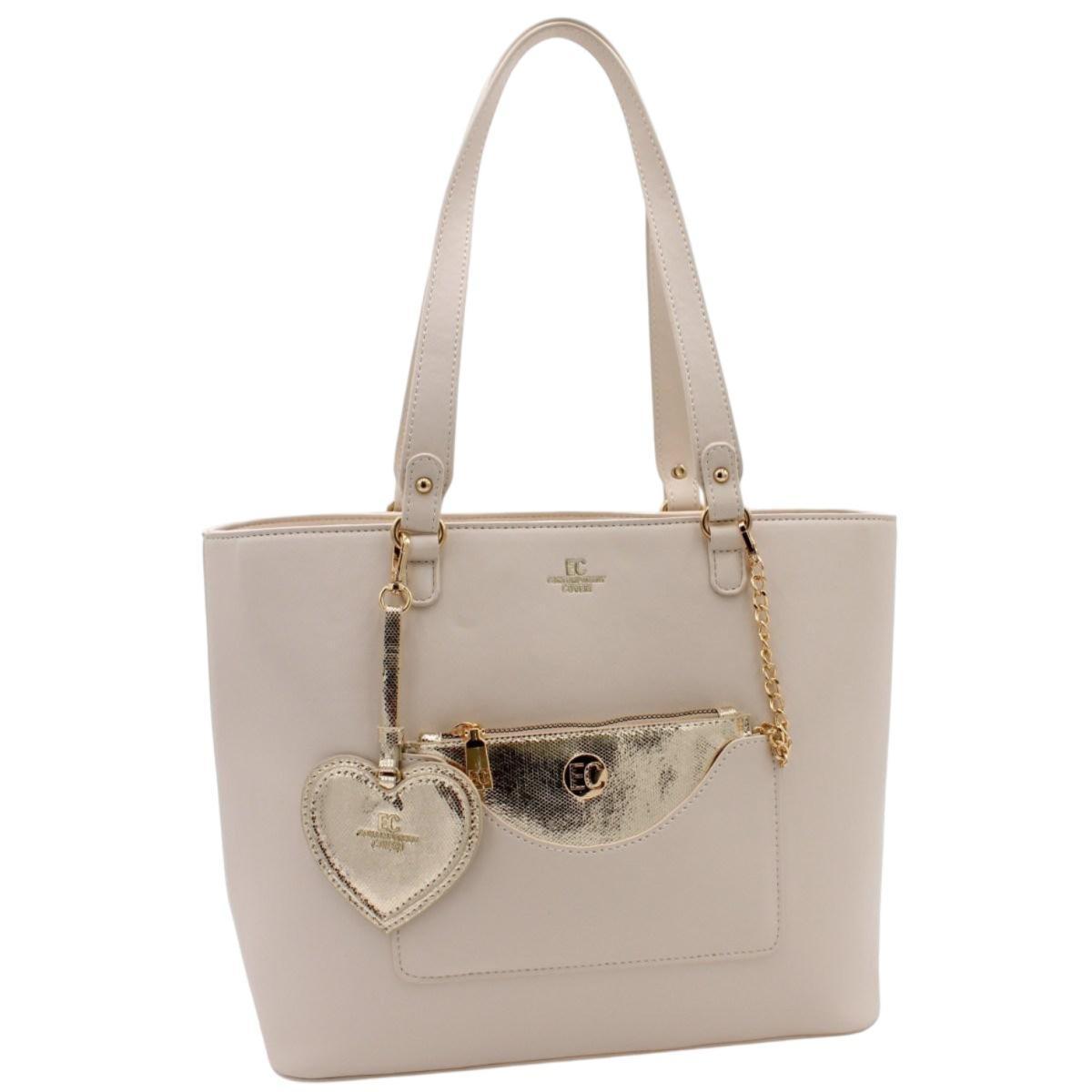 Borsa shopping donna con pochette linea Ilde Enrico Cover