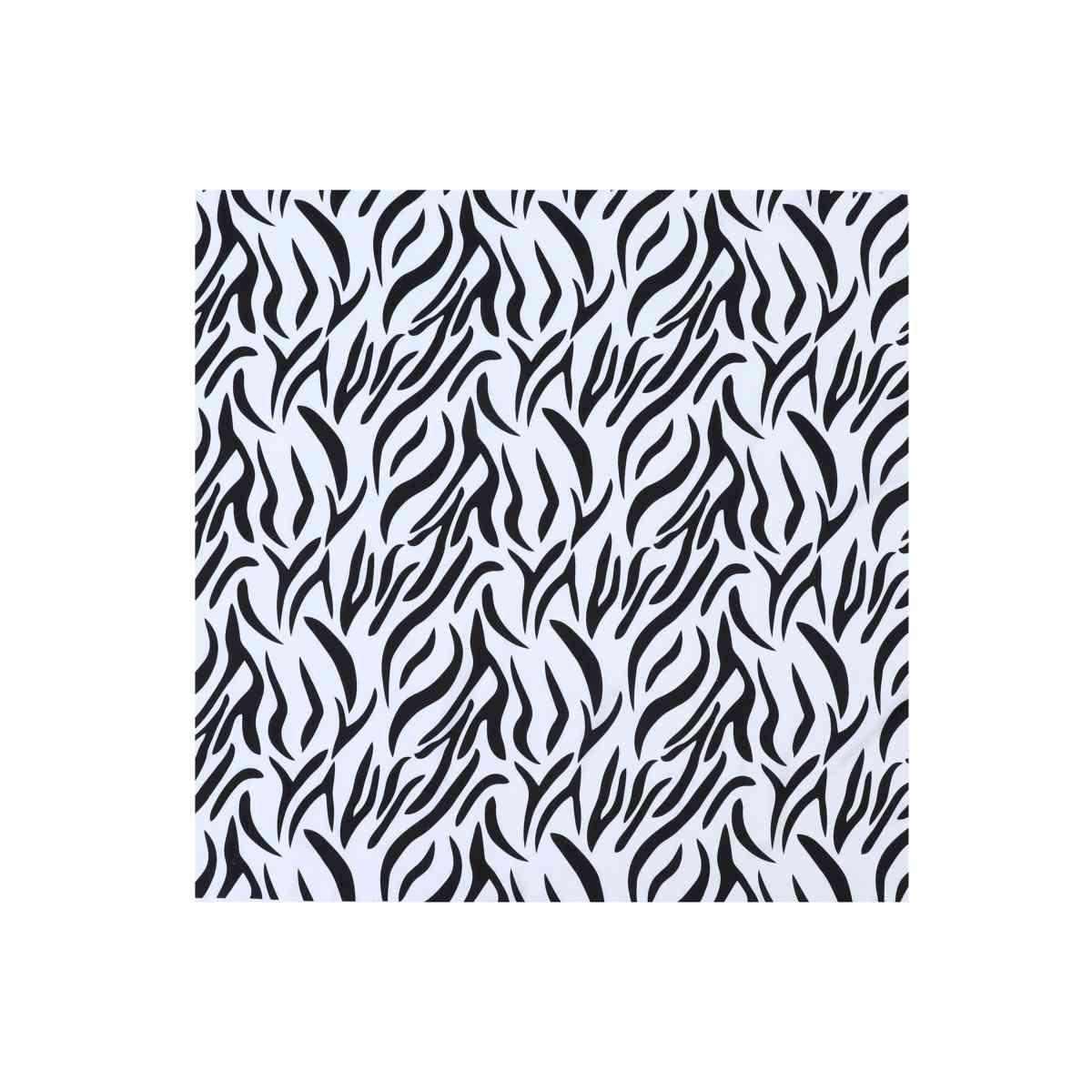 Foulard donna in seta zebrato Gai Mattiolo