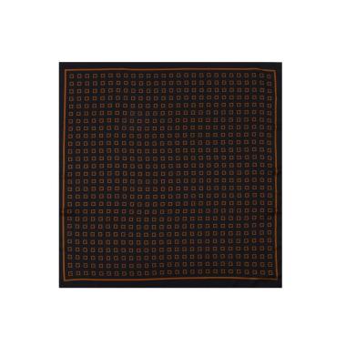Foulard donna in seta fantasia logata Gai Mattiolo