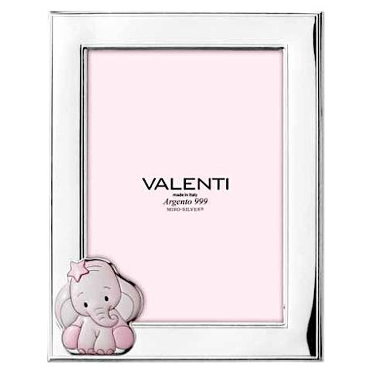 Cornice portafoto bimba 13x18 cm Elefante stella rosa Valenti