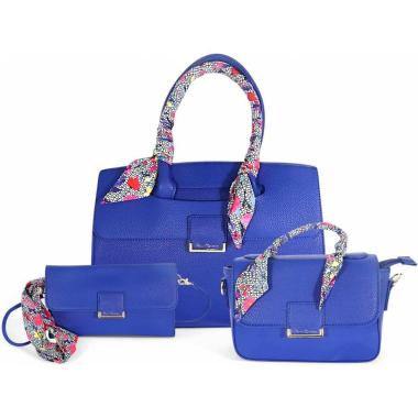 Set 3 pezzi donna borsa, borsetta e pochette Renato Balestra
