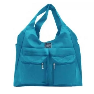 Borsa mare tonta sistema rib stop tinta unita Aqua di Mare