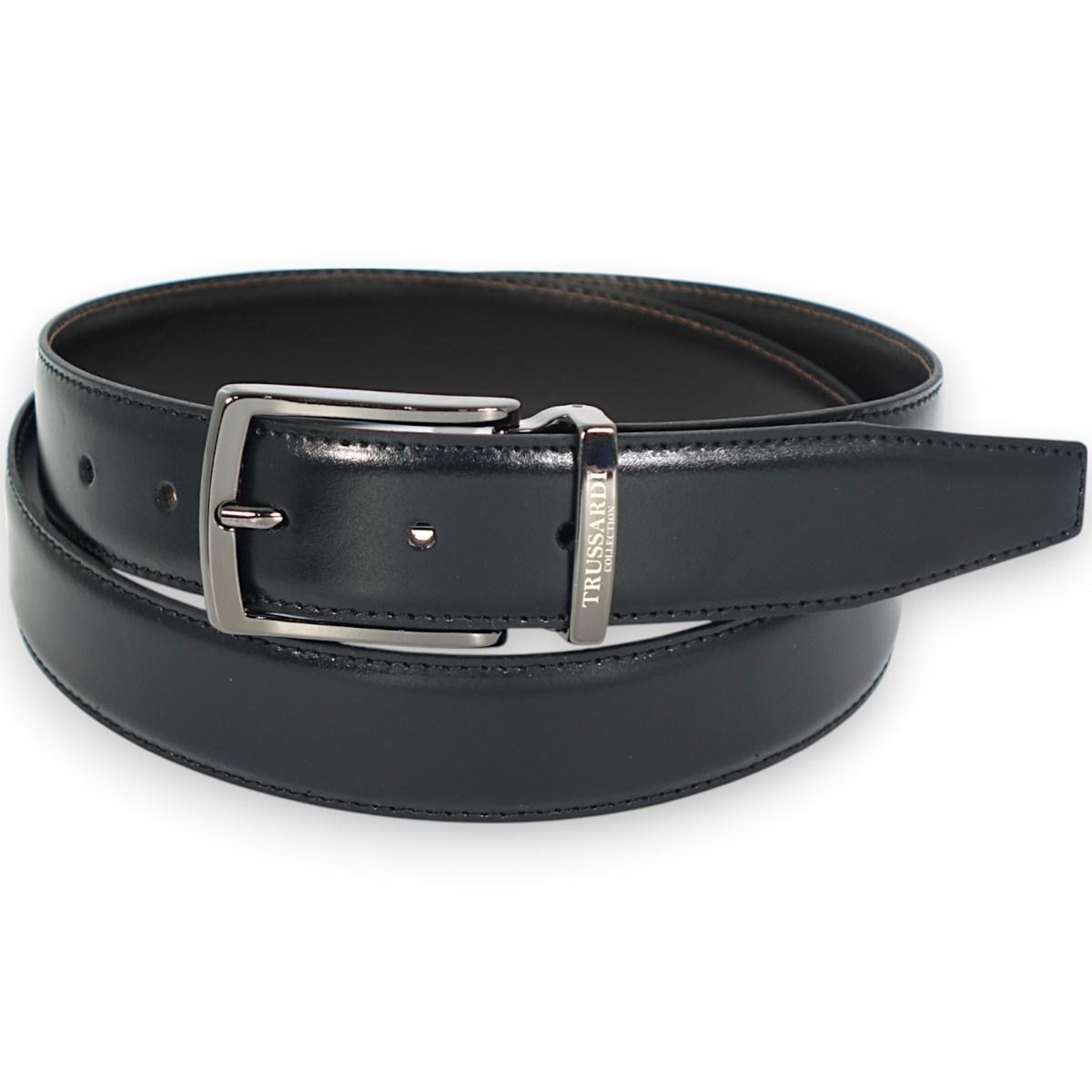 Cintura uomo double face Trussardi Collection