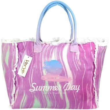 Borsa mare donna aperta e sfrangiata Verve