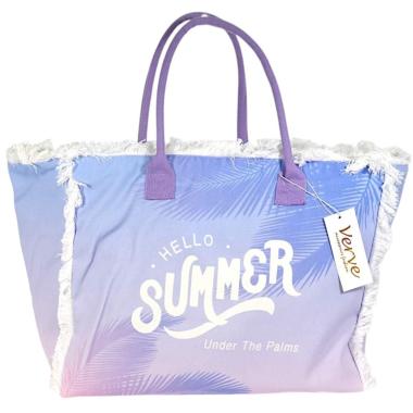 Borsa mare donna aperta e sfrangiata Verve