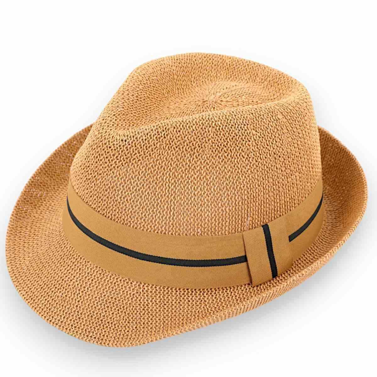 Cappello panama uomo donna con nastrino Verve