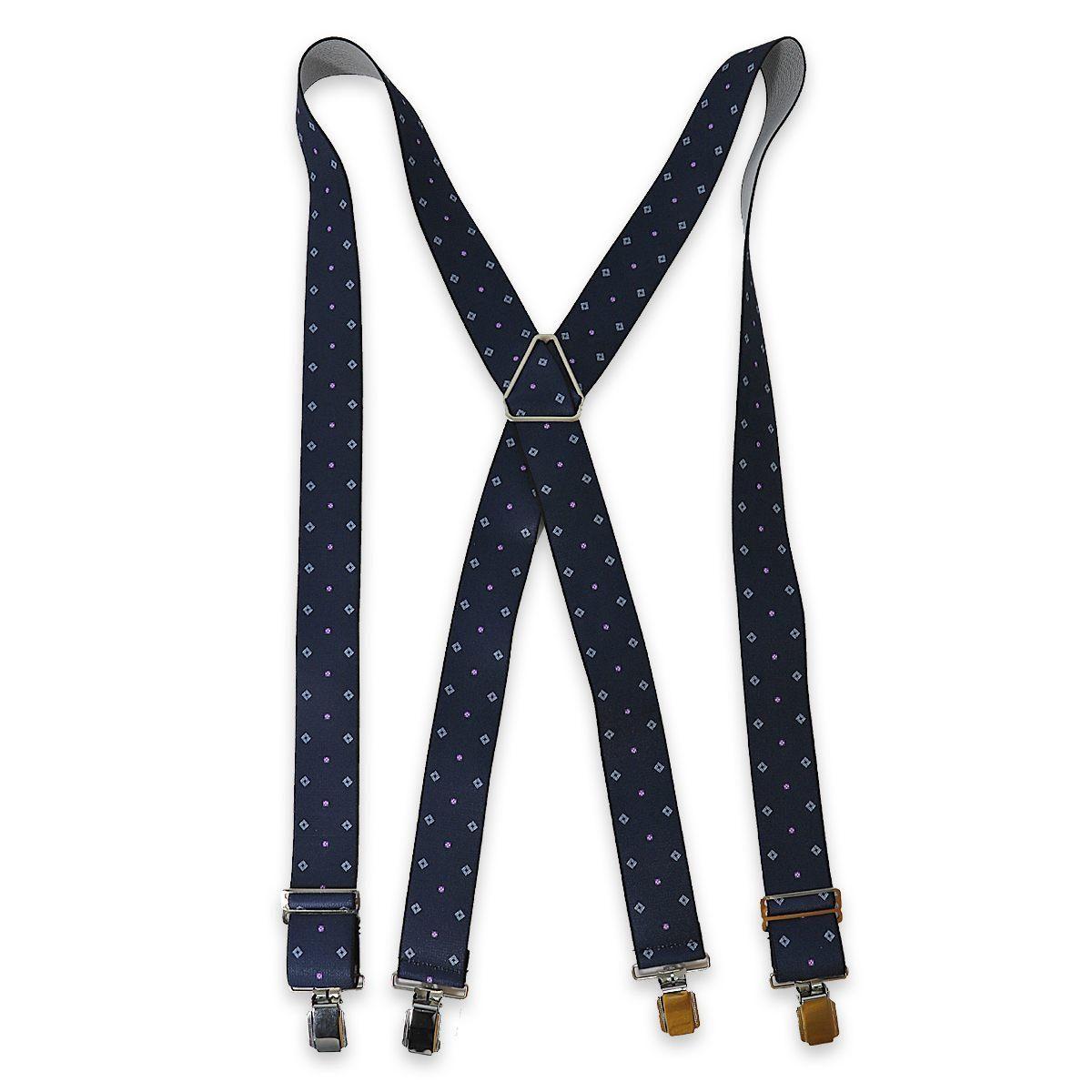 Bretelle uomo fantasia Made in Italy