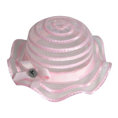 Cappellino bimba crinol falda ondulata Nazareno Gabrielli