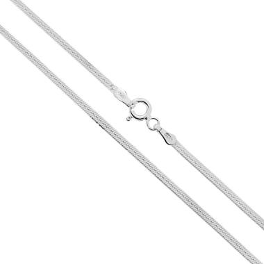 Catena Magik Diamantata 025 sezione mm 1.9 lunghezza cm 45 in ARGENTO 925 Galvanica Rodio