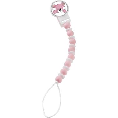 Spilla portaciuccio rosa orsetto Valenti