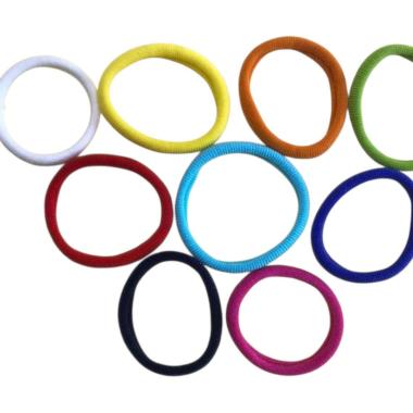 Elastico per capelli filanca sottile confezione da 50 pezzi colori assortiti