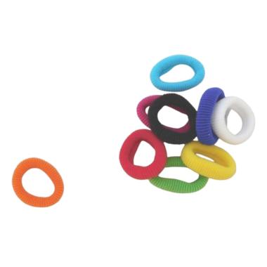 Elastico per capelli medio confezione da 100 pezzi colori assortiti