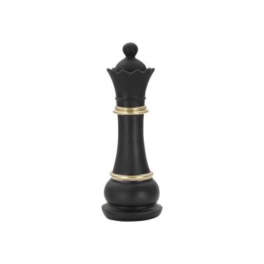 Regina nera e oro cm Ø 9x25,5 min 2