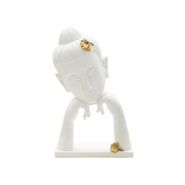 Testa buddha -b- cm 21,5x13x36