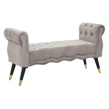 Panchetta paris grigia/gold cm 120x40x60