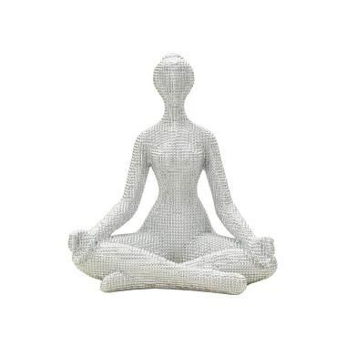 Donnina yoga silver cm 20,5x15,5x23