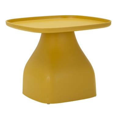 Tavolinetto gea giallo cm 48x48x38