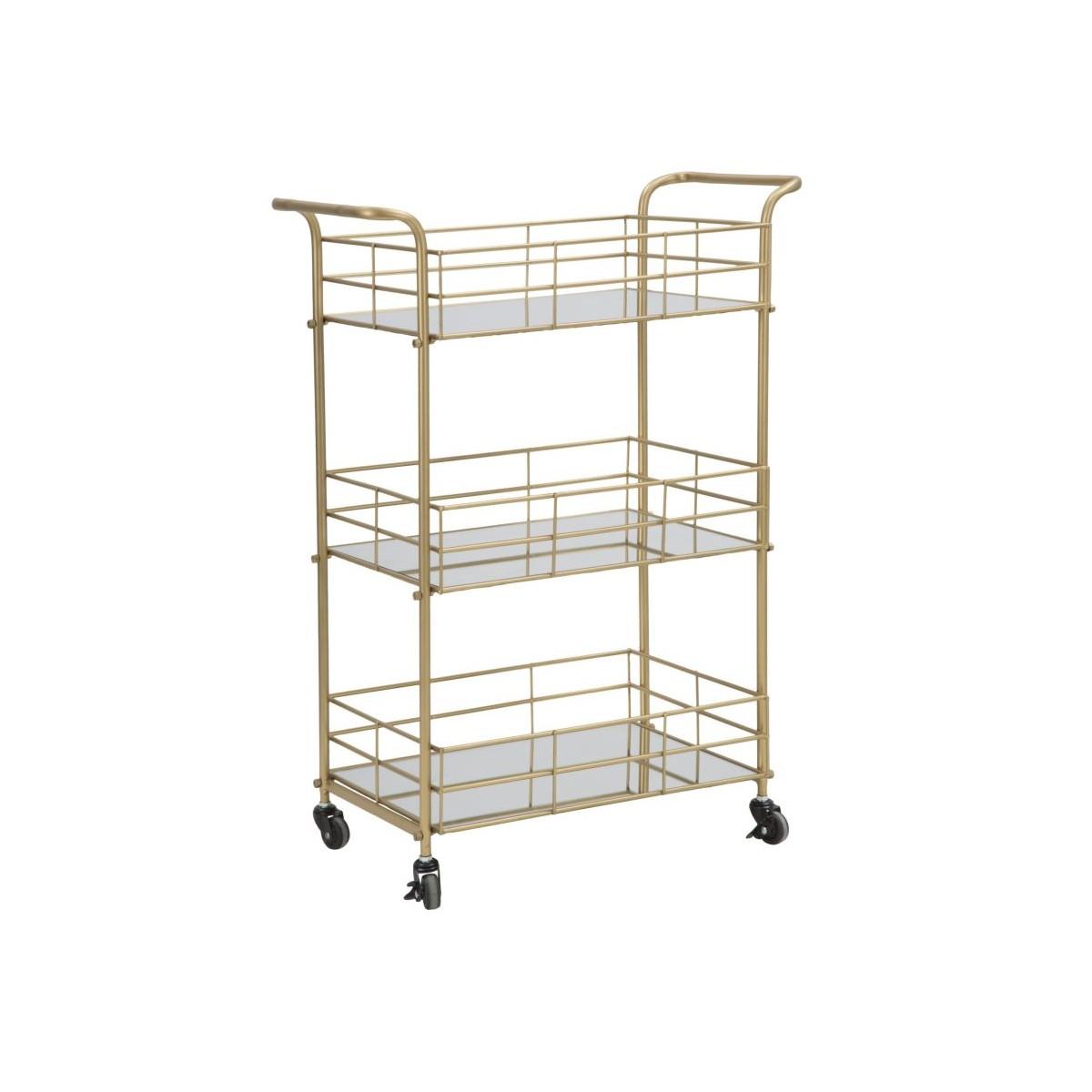 Carrello glam ret. cm 60x30,5x80