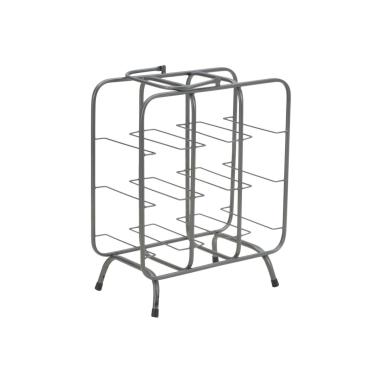 P/bottiglie rack quadrato (9 posti) cm 40x23x47,5