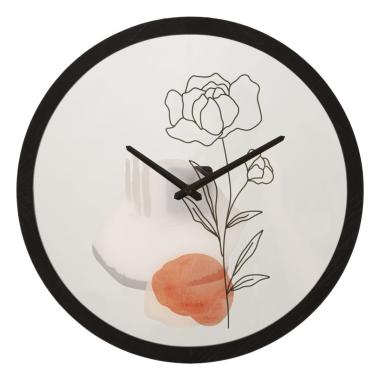 Orologio da muro flower -a- cm Ø 40x3,5
