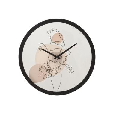 Orologio da muro flower -b- cm Ø 40x3,5