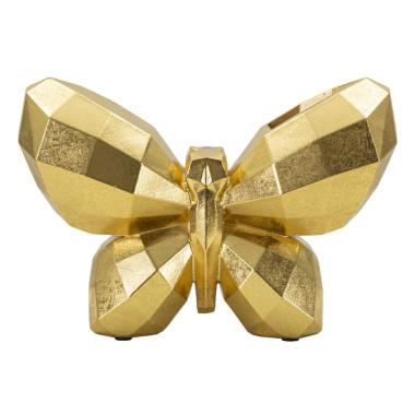 Vaso butterfly gold cm 22,5x8x15 min 2