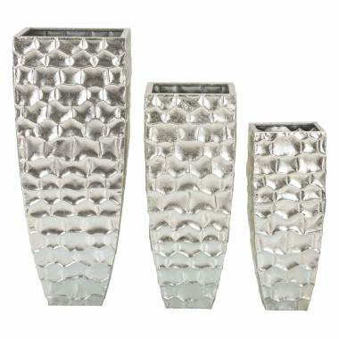 P/vasi tris argy cm Ø 38x91-30,5x76-25x62